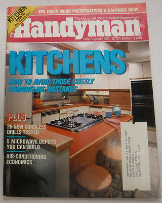 Handyman Magazine Kitchens How To Remodel July/August 1986 072715R