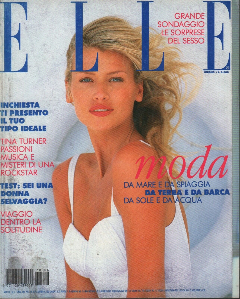 Elle italy June 1993 Donna Selvaggia Tina Turner 053019DBE