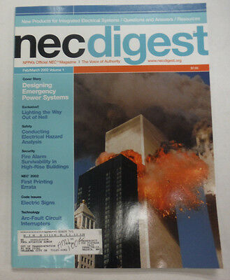 Necdigest Magazine Designing Emergency September 11 March 2002 FAL 060815R3