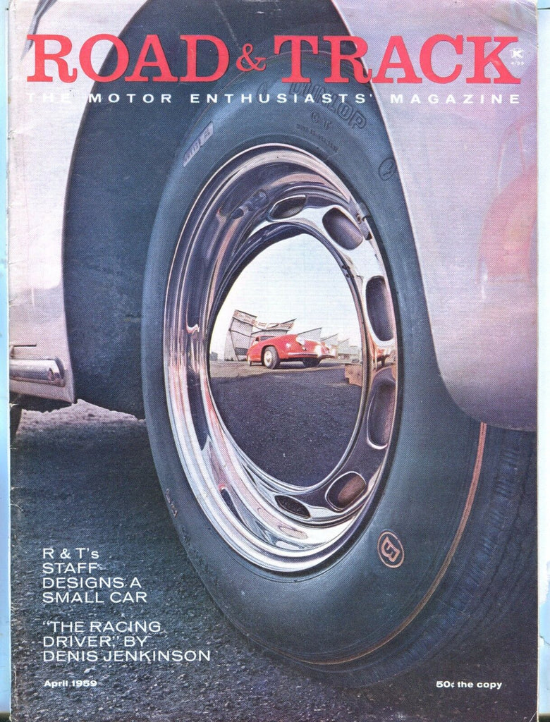 Road & Track Magazine April 1959 Denis Jenkinson VG No ML 031617nonjhe