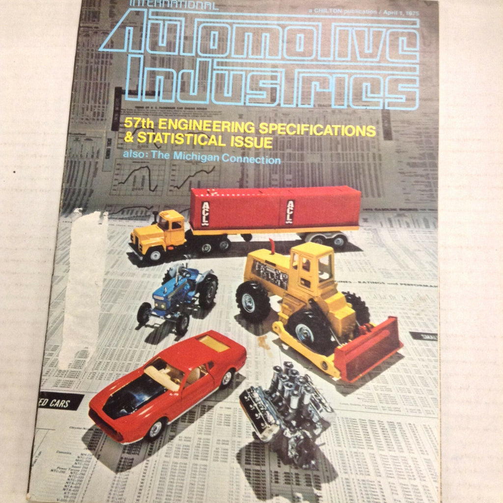 Automotive Industries Magazine 57th Engineering Specs April 1, 1975 053117nonrh