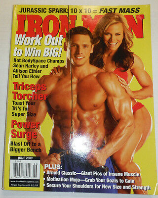Iron Man Magazine Triceps Torcher & Power Surge June 2009 111914R