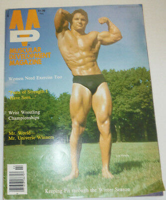 Muscular Development Magazine Lou Pirrello January/February 1977 112514R