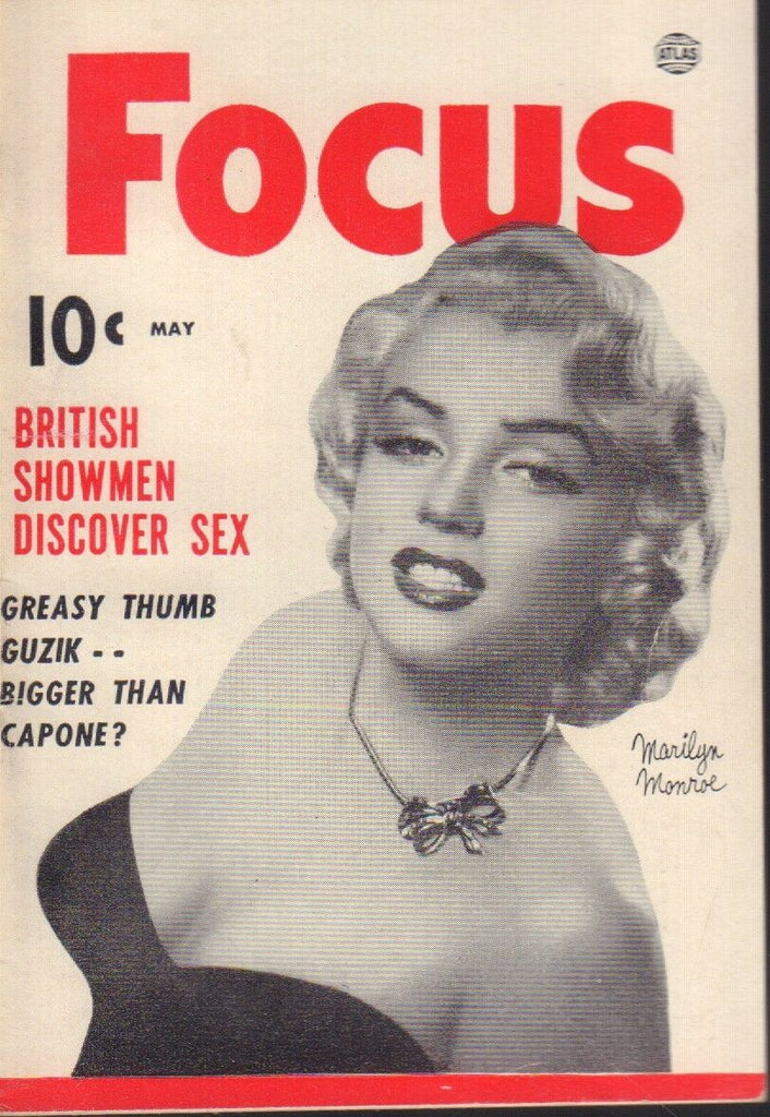 Focus May 1953 Marilyn Monroe Cheesecake Pin Up Digest 091718AME