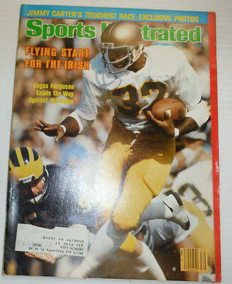 Sports Illustrated Magazine Vagas Ferguson September 1979 121914R