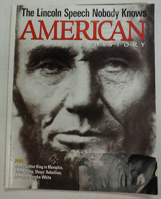 American History Magazine Abraham Lincoln Martin Luther February 2007 052115R2