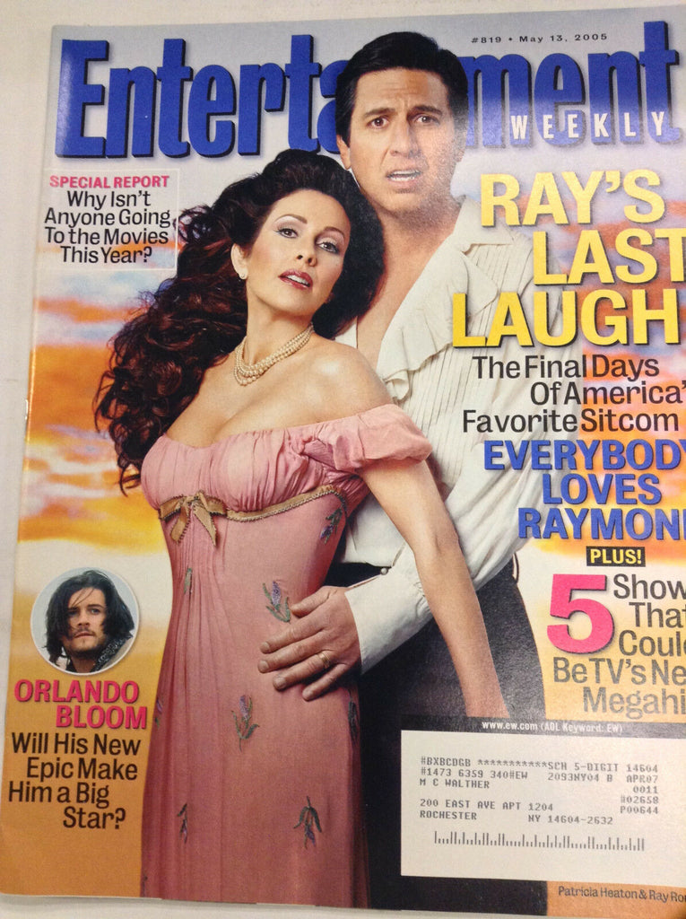 Entertainment Weekly Magazine Ray Romano Patricia Heaton May 13, 2005 050317nonr