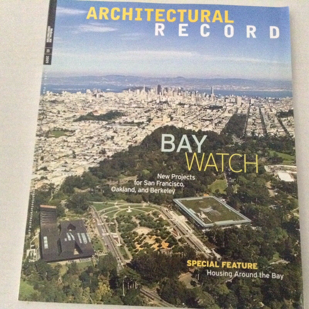 Architectural Record Magazine Housing Around The Bay January 2009 070217nonrh