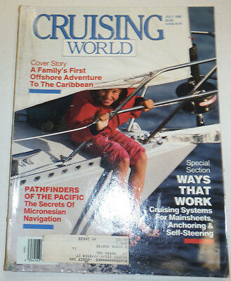 Cruising World Magazine Offshore Adventure To The Caribbean July 1989 011715R