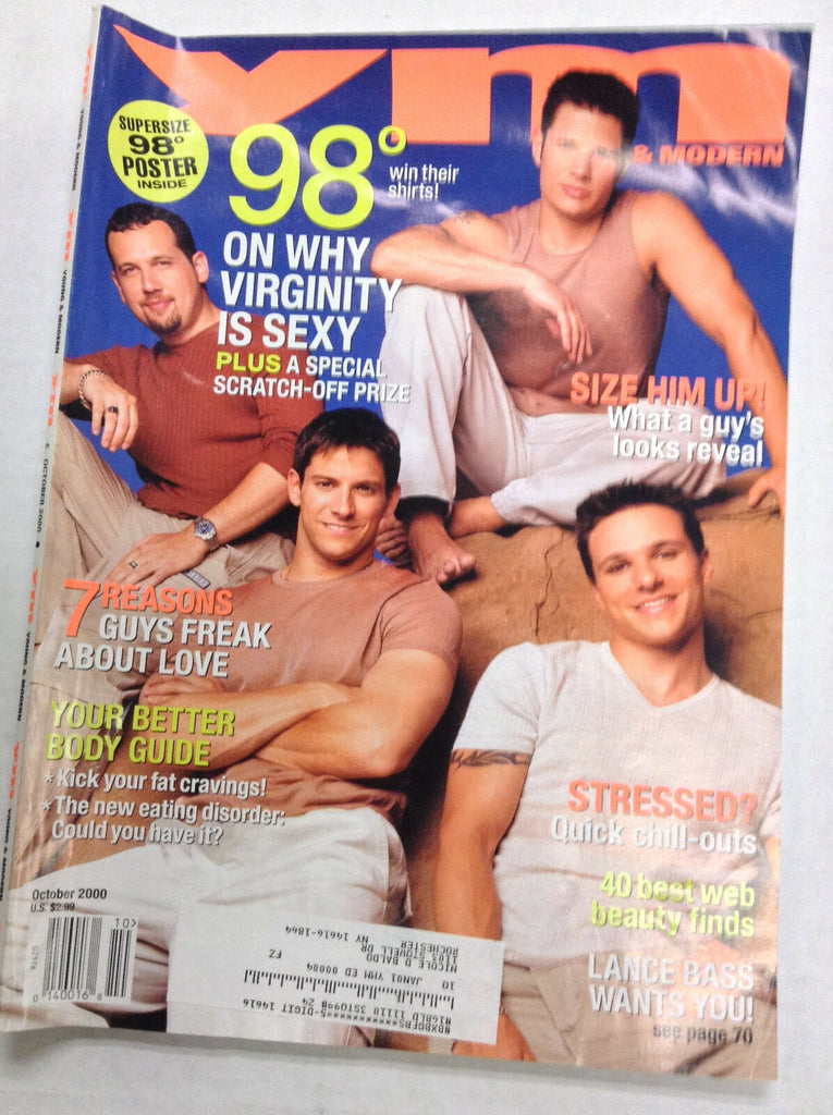 YM Magazine 98 Degrees Lance Bass October 2000 020817RH