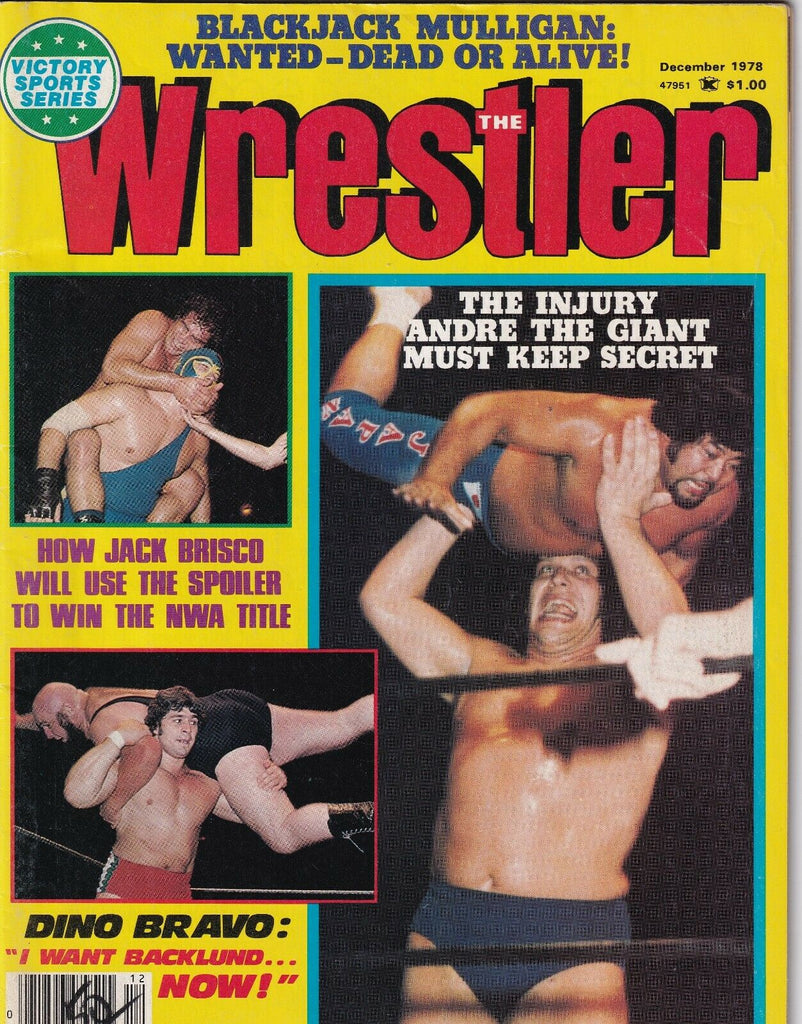 The Wrestler Magazine Andre The Giant Jack Brisco December 1978 050619nonr