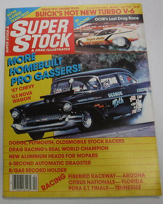 Super Stock Magazine Homebuilt Pro Gassers April 1984 NO ML 072315R