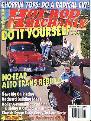 Tex Smith's Hot Rod Mechanix Magazine September 1994 Do It Yourself EX 021516jhe