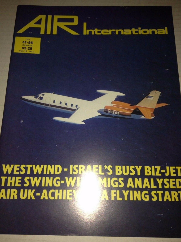 Air International Plane Magazine Westwind Biz-Jet August 1980 120716rh2