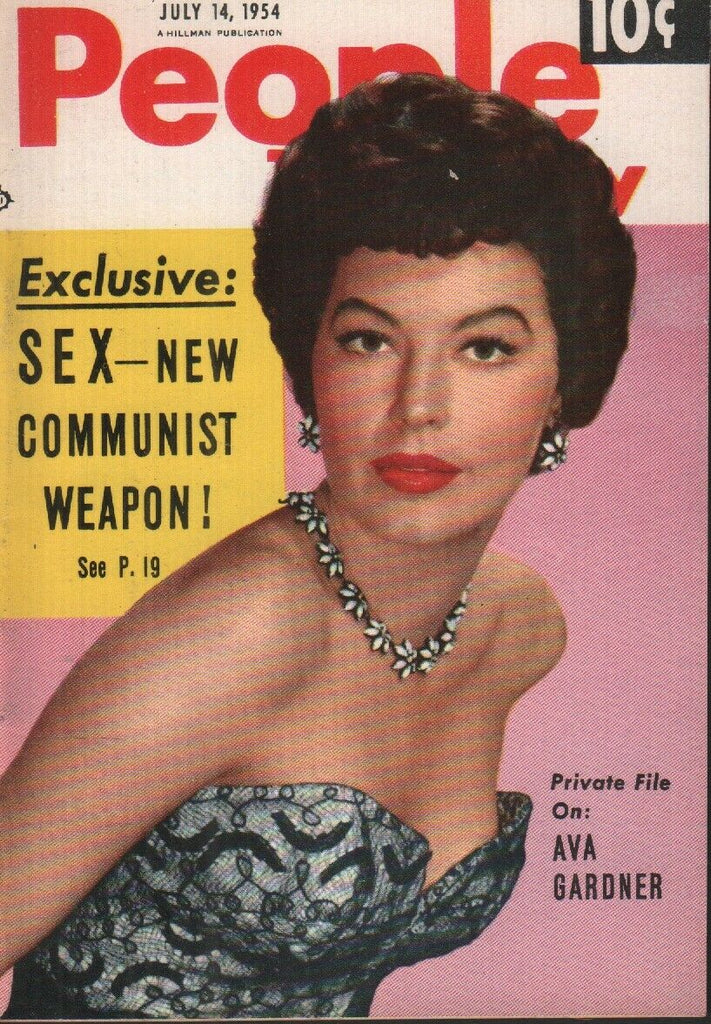 People Today July 14 1954 Ava Gardner Cheesecake Pin Up 070819AME