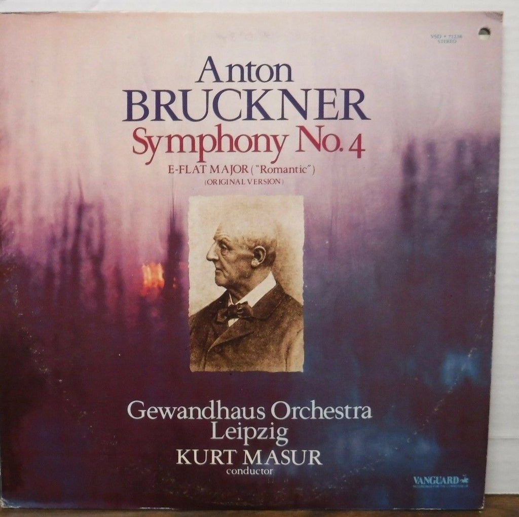 Anthony Bruckner Symphony No. 4 in E-Flat Major 33RPM VSD71238 122616LLE