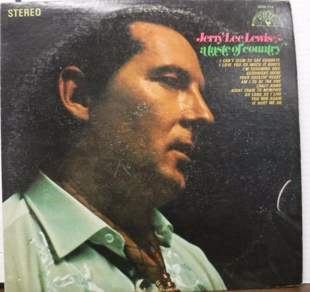 Jerry Lee Lewis A Taste of Country 33RPM SUN 114 010217LLE
