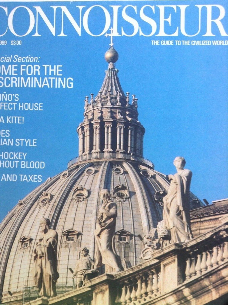Connoisseur Magazine Rome For The Discriminating May 1989 100717nonrh