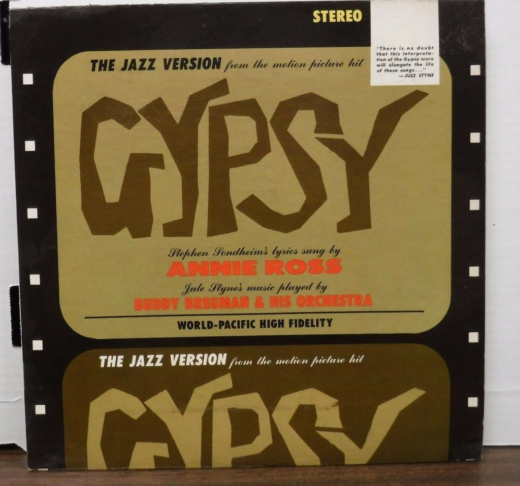 The Jazz Version Gypsy Annie Ross 33RPM ST-1808 111916LLE