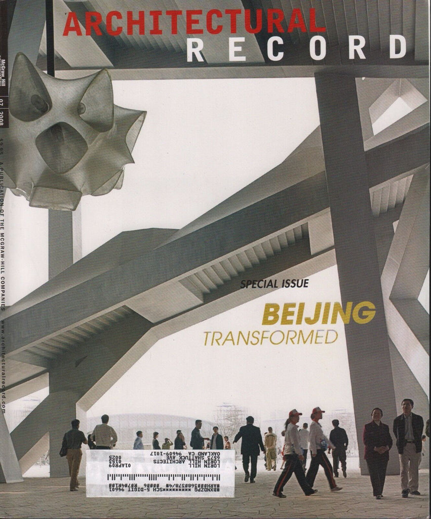 Architectural Record July 2008 Beijing Transformed 072517nonDBE2