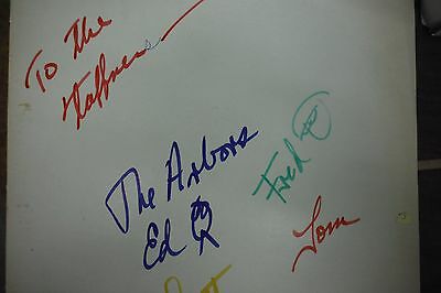 The Arbors Signed Album Cover with COA 33 RPM VINYL 011216 TLJ