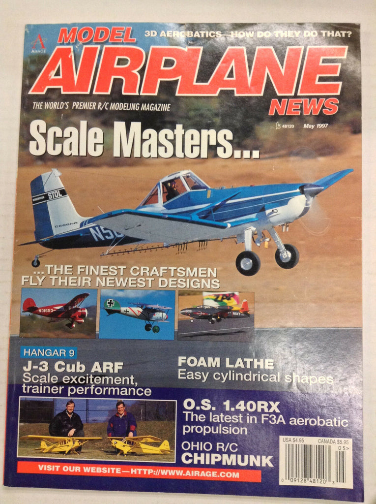 Model Airplane News Magazine Scale Masters 3D Aerobatics May 1997 041517nonrh