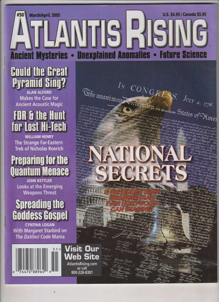 Atlantis Rising Mag National Secrets & FDR March/April 2005 121319nonr2