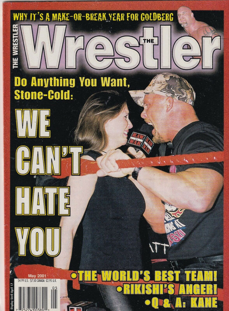 The Wrestler Magazine Stone Cold Rikishi Kane May 2001 062419nonr