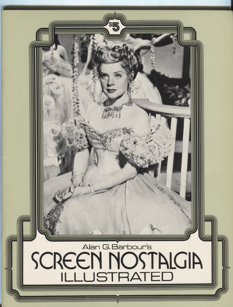 Alan G Barbour's Screen Nostalgia Illustrated #11 1975 RARE 062420DBE