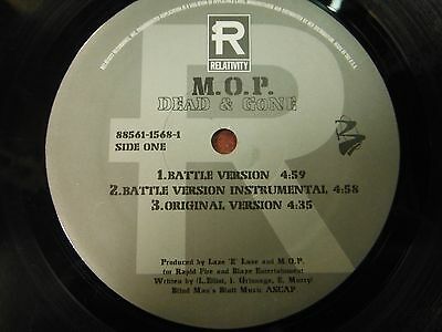 33 RPM Vinyl M.O.P Dead & Gone Relativity Records 88561-1568-1 012115SM
