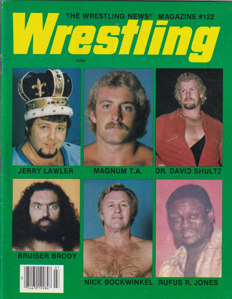 Wrestling News Jerry Lawler Magnum T.A. Nick Bockwinkel No.122 1986 062219nonr