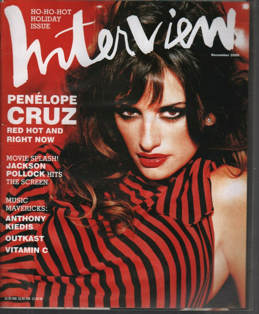 Interview Fashion Magazine December 2000 Penelope Cruz Outkast 100219AME2