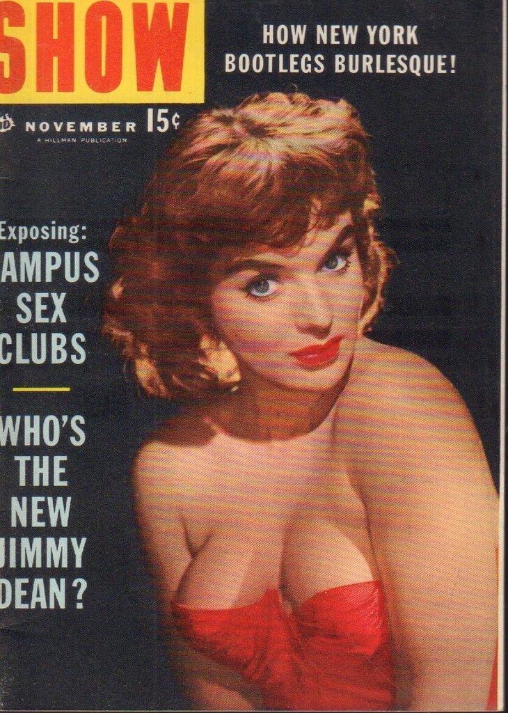 Show Digest November 1956 Jimmy Dean Cheesecake Pin Up 091218AME2