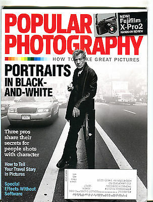 Popular Photography Magazine March 2016 Portraits Black & White EX 033116jhe