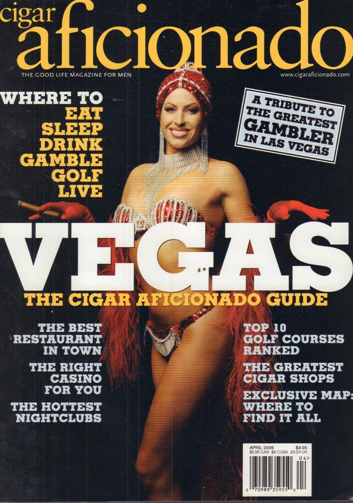 Cigar Aficionado April 2006 VEGAS Vg 010317DBE