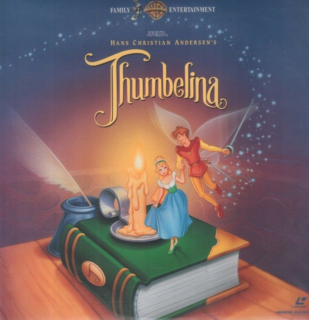 Thumbelina Hans Christian Andersen Warner Bros 1994 Laserdisc 121418AMLD