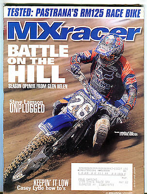 MXracer Magazine August 2000 Battle On The Hill EX 050516jhe