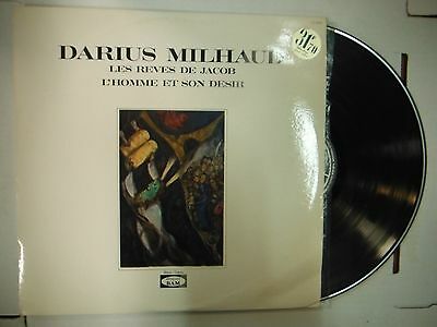 33 RPM Vinyl Darius Milhaud Les Reves De Jacob Bam LD5029 011915KME
