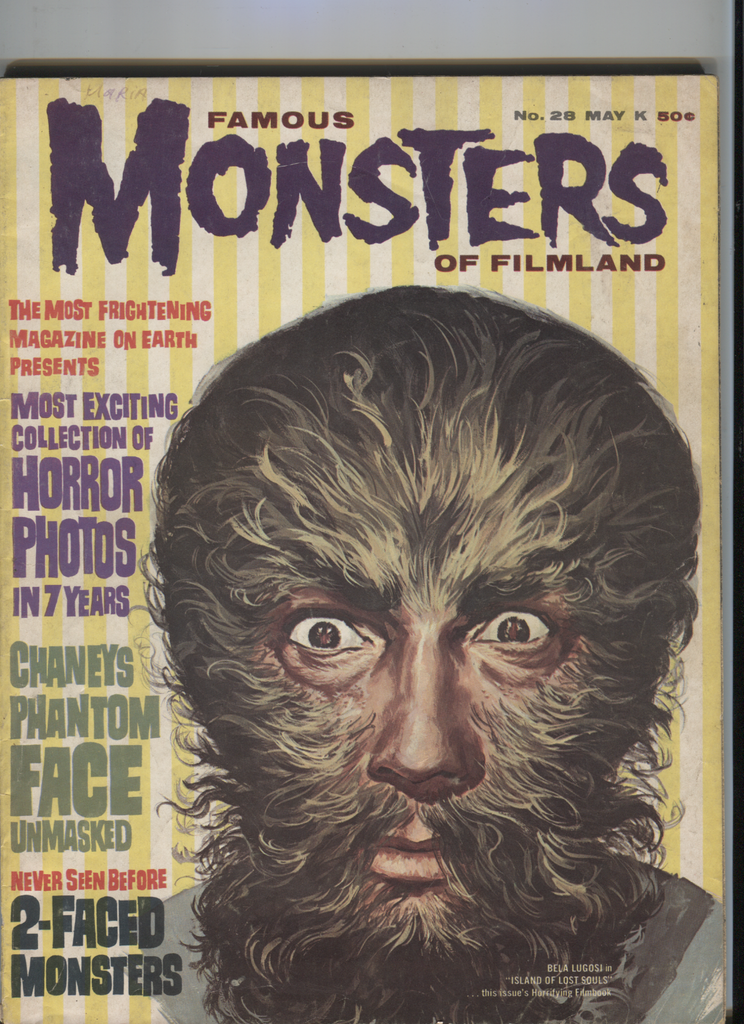 Famous Monsters of Filmland No.28 May 1964 Bela Lugosi 090820DBT