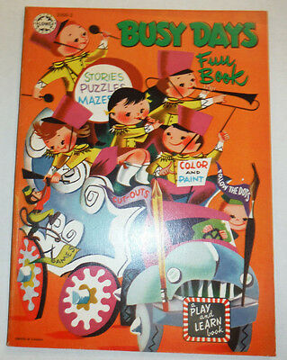 Busy Days Fun Book Magazine Color And Paint 032015R2