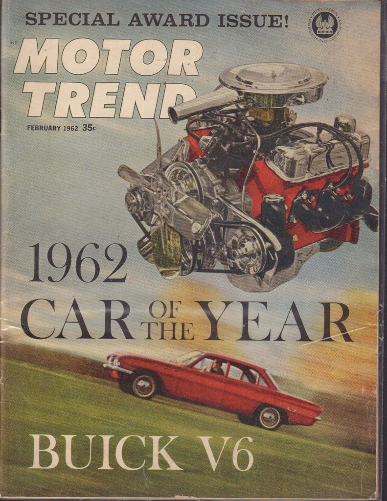 Motor Trend Magazine February 1962 Buick V6 101917nonjhe