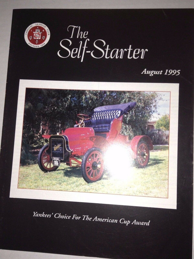 Self Starter Cadillac Magazine Yankee's Choice August 1995 040117NONRH