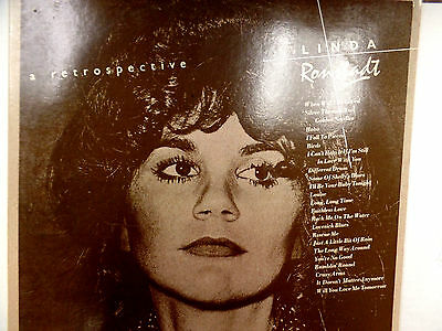 Linda Ronstadt A Retrospective 33 RPM EX+ 110415 TLJ