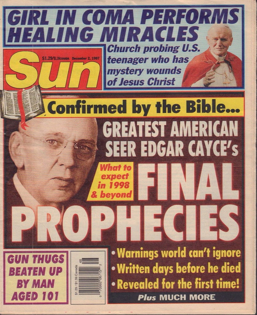 Sun December 2 1997 Final Prophecies 092117DBE