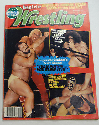 Inside Wrestling Magazine Andre The Giant Ivan Putski December 1977 092014R