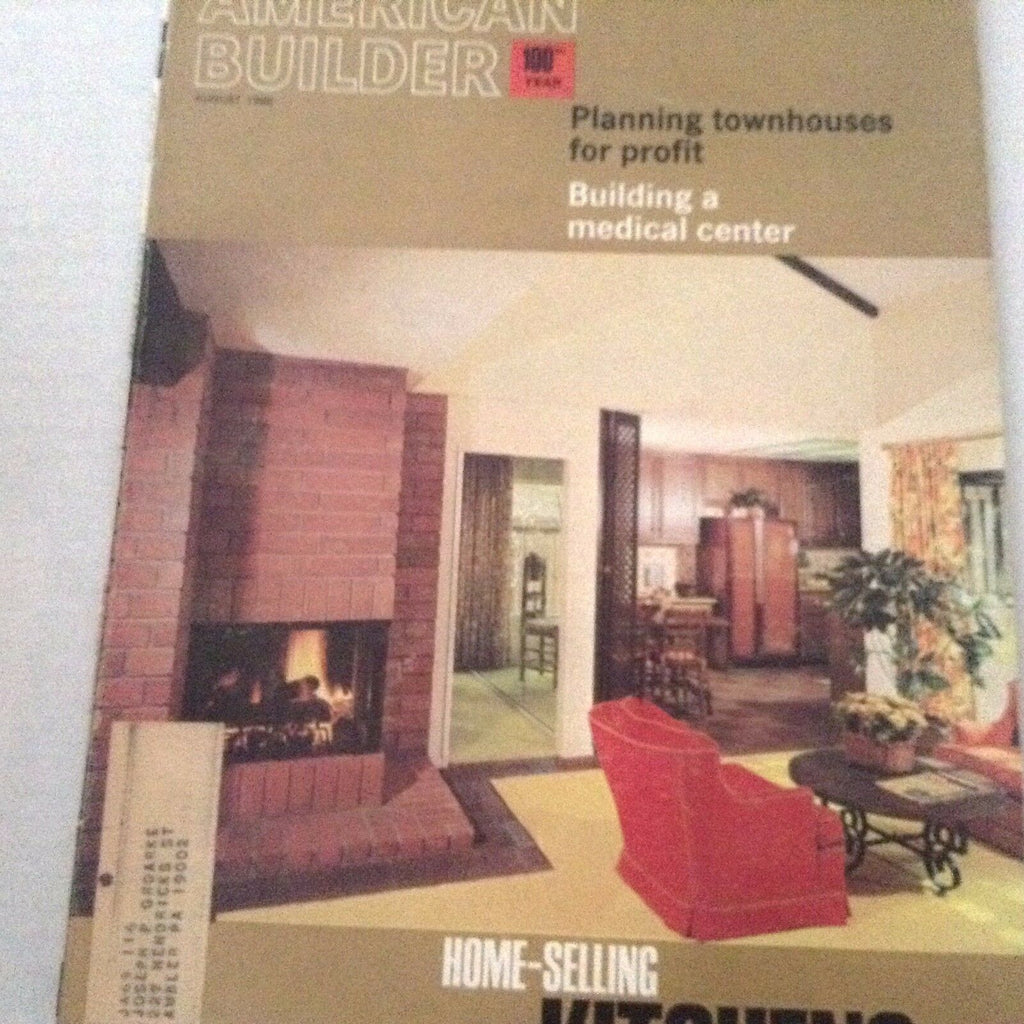 American Builder Magazine Planning Townhouses Profit August 1968 071317nonrh3