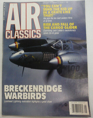 Air Classics Magazine Breckenridge Warbirds September 1991 043015R2
