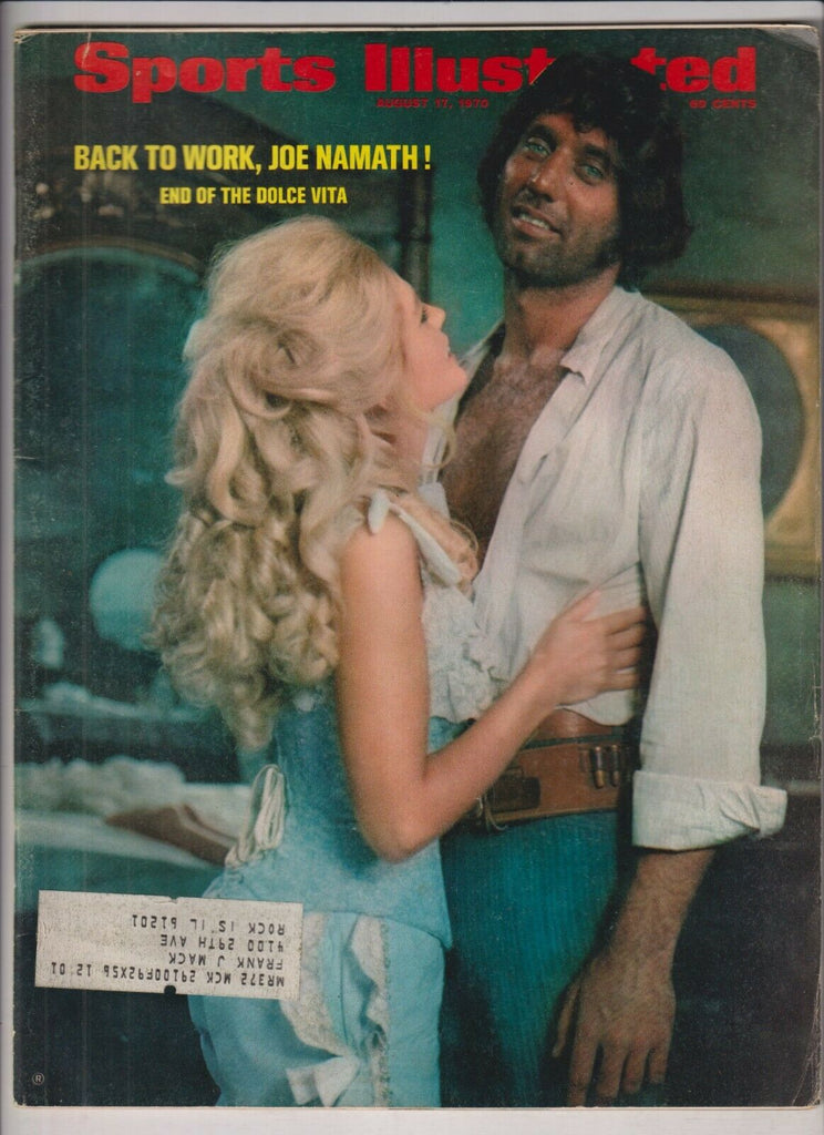 Sports Illustrated Joe Namath Johnny Weissmuller August 17, 1970 021420nonr