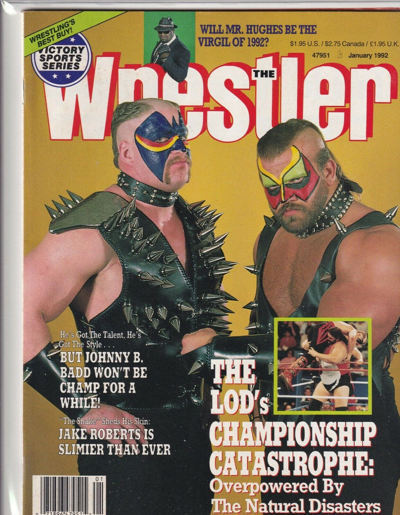 The Wrestler Magazine Road Warriors Jake Roberts January 1992 061719nonr