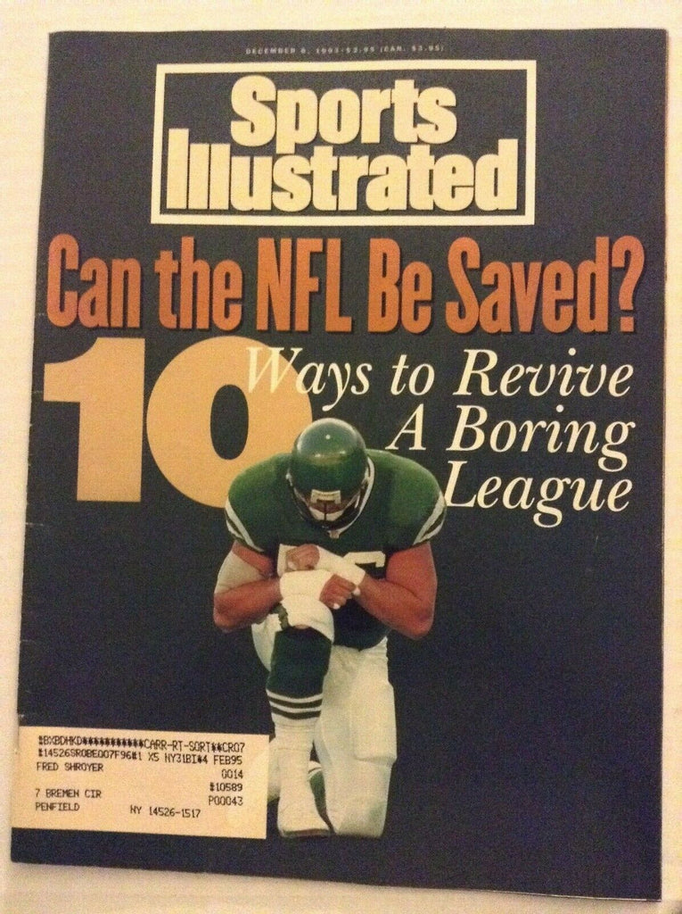 Sports Illustrated Lenny Dykstra Revive A League December 6, 1993 092019nonrh